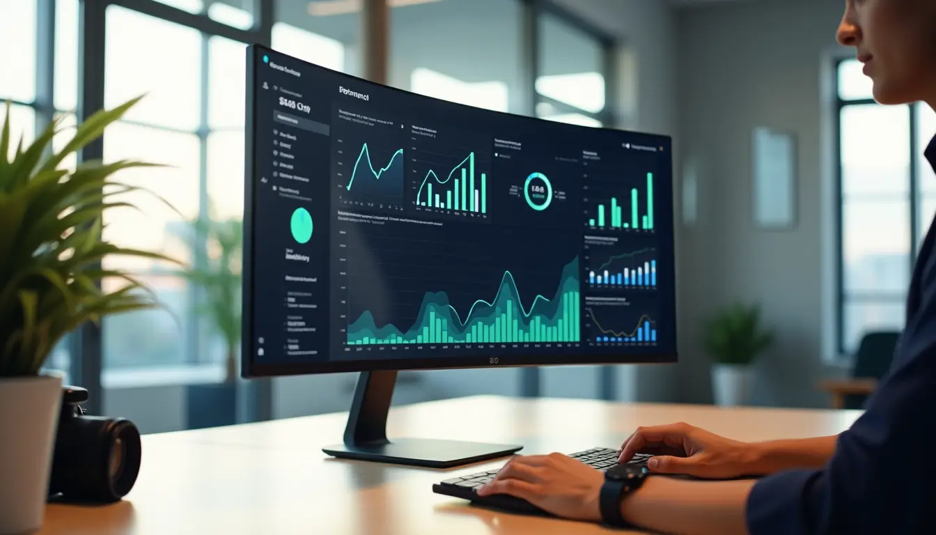 Google Ad Exchange dashboard showcasing real-time bidding and ad performance metrics