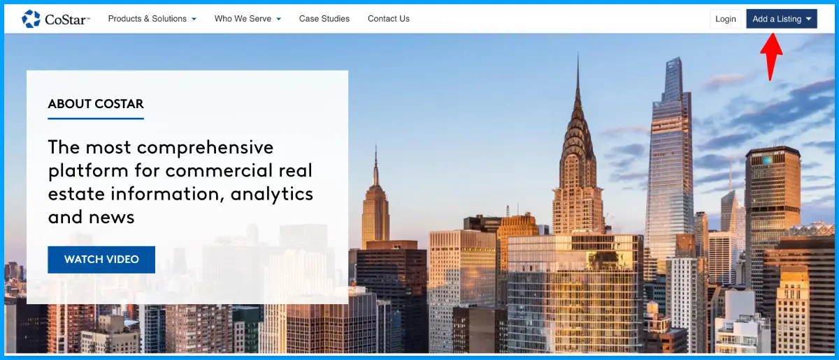 Costar platform for commercial real estate information, analytics and news