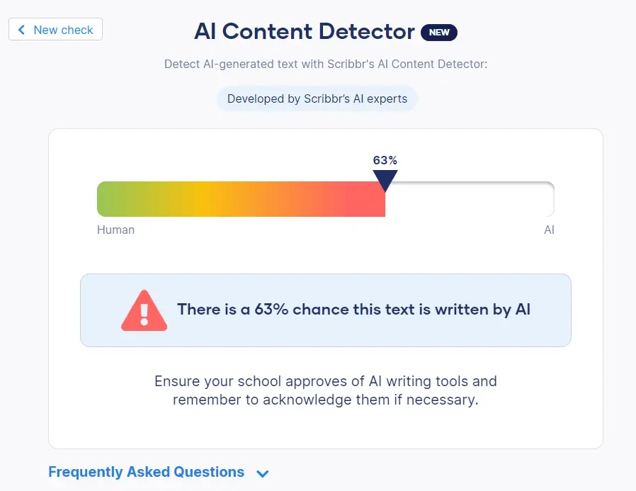 AI Content Detector