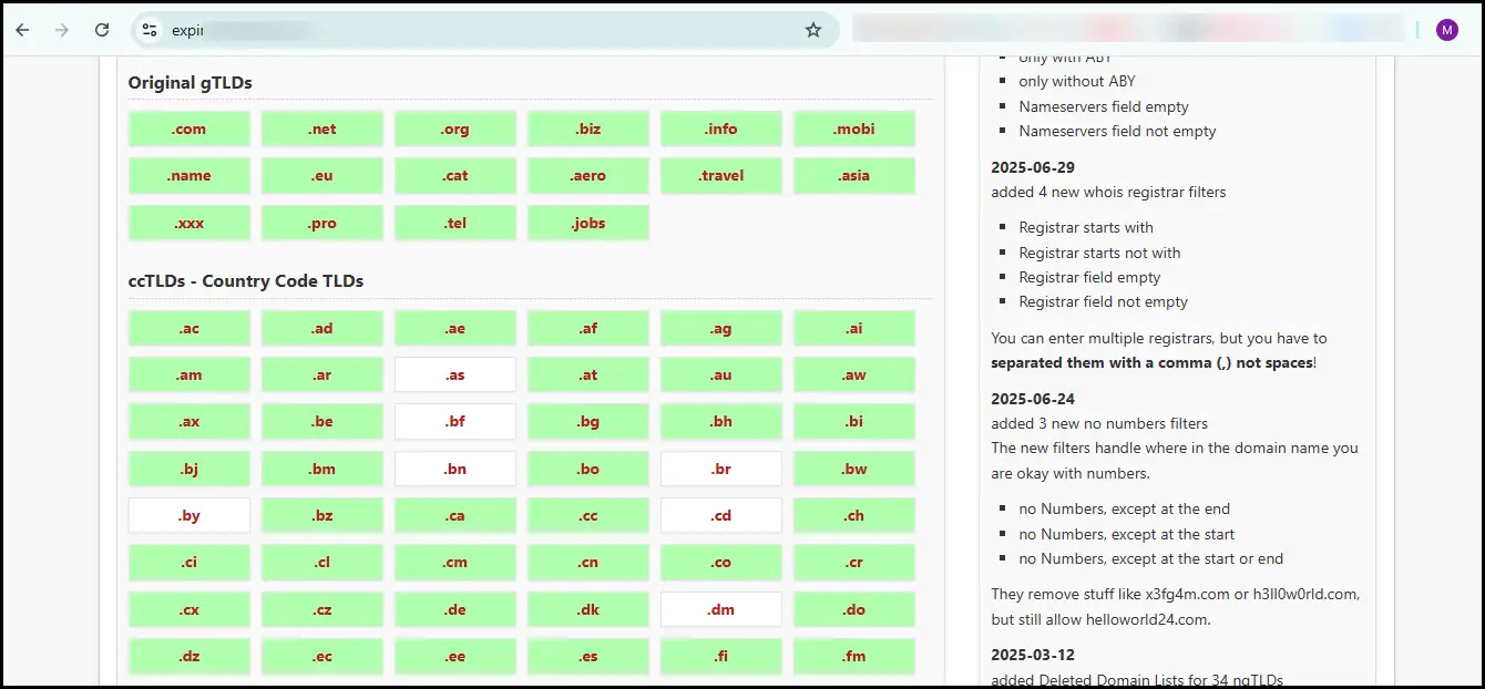 Buy Expired Domains with Traffic