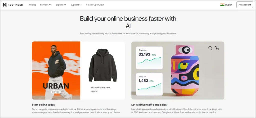 Hostinger AI Website Builder