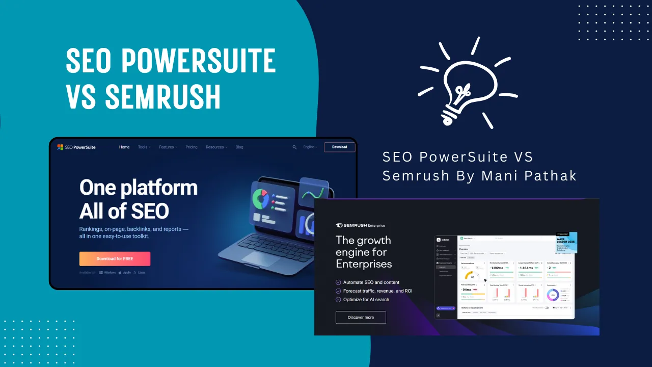SEO PowerSuite VS Semrush