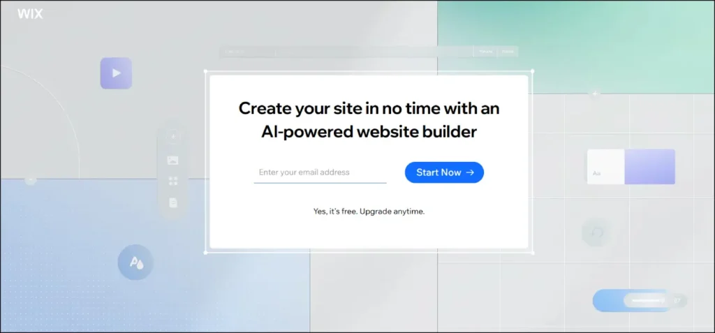 Wix AI - Create Your Free Website 