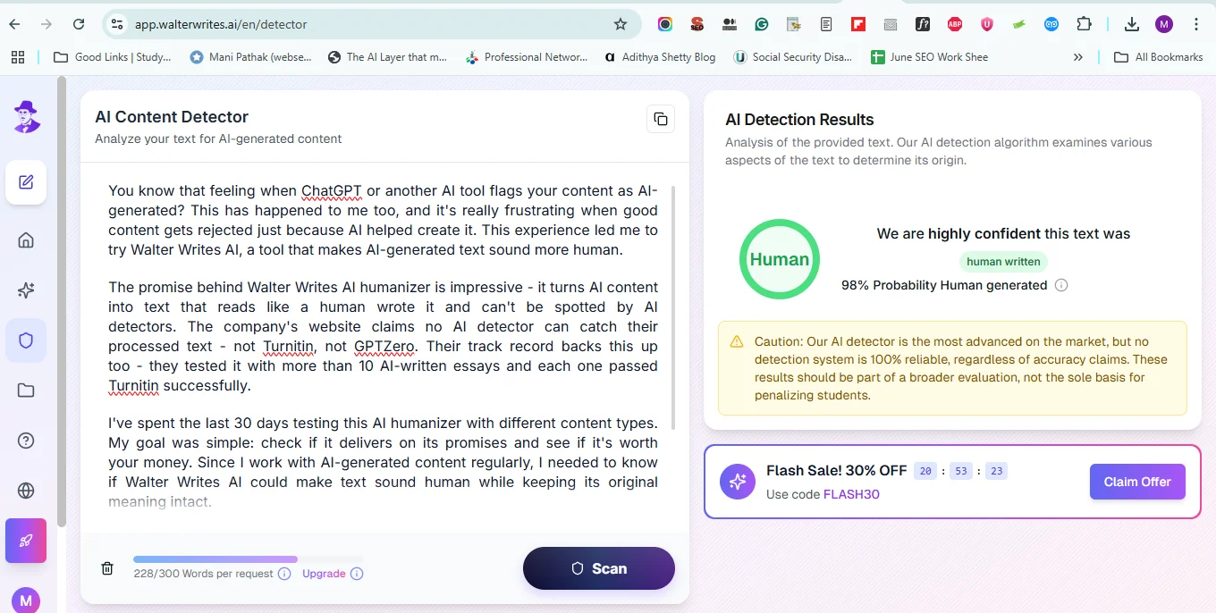 Walter AI Humanizer: My Honest 30-Day Review of the Best AI Humanizer