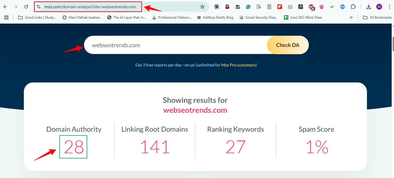 Check Authority of the linking site