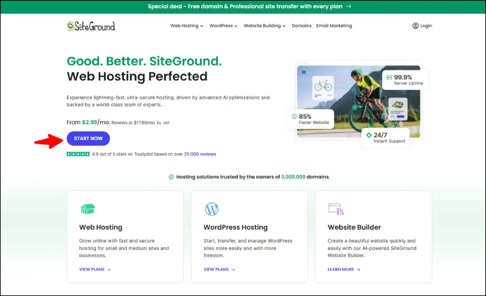 SiteGround Web Hosting