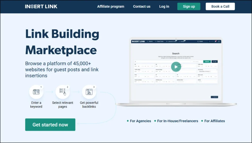 Best Places to Buy Backlinks INSERT.LINK: Best Link Building Marketplace