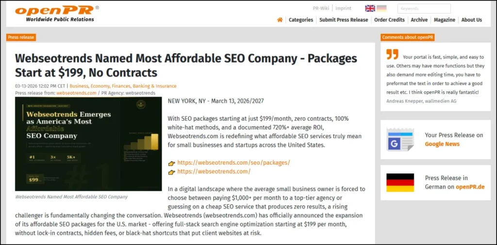 Digital PR Backlinks