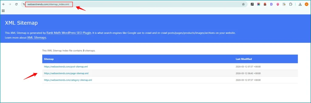 Find Your XML Sitemap URL