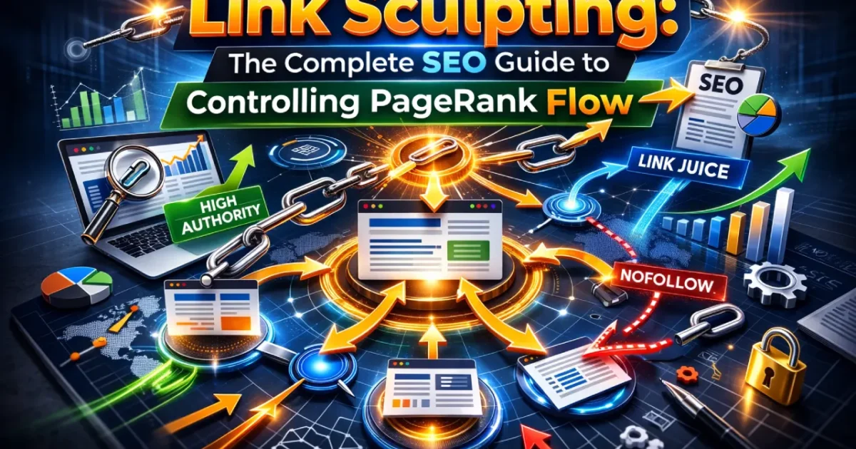 Link Sculpting: The Complete SEO Guide to Controlling PageRank Flow (2026)