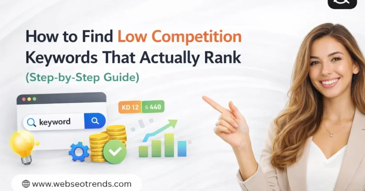 How to Find Low Competition Keywords That Actually Rank (Step-by-Step Guide)