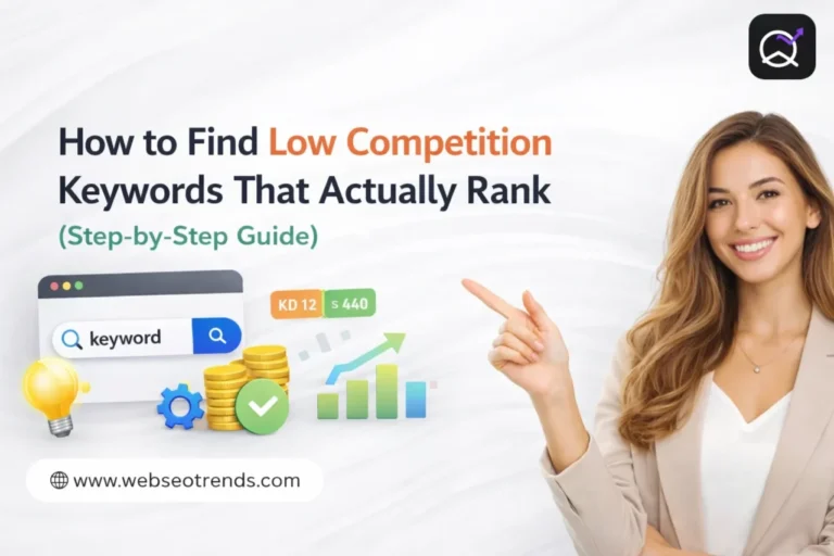 How to find low competition keywords that actually rank step by step SEO keyword research guide