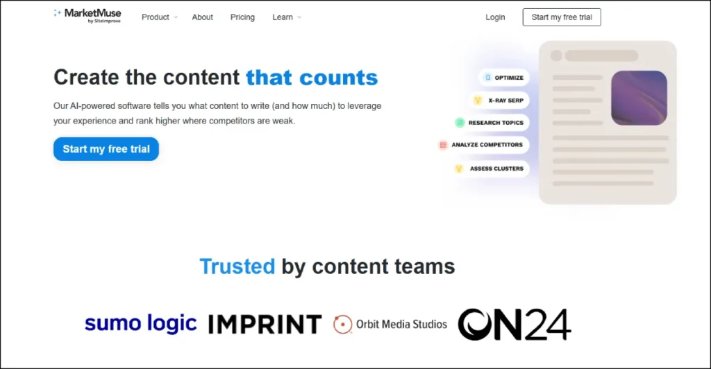 ai seo tools marketmuse.com