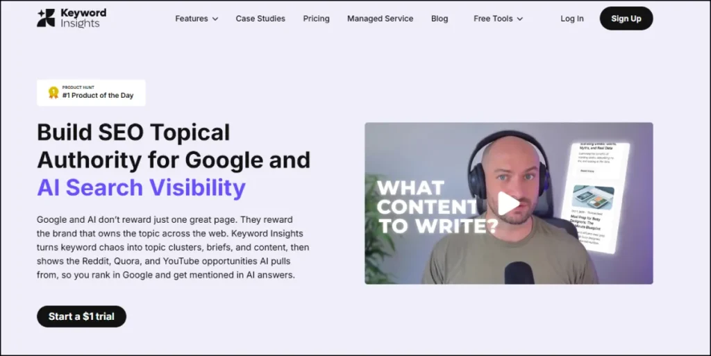 ai seo tools Keywordinsights.ai