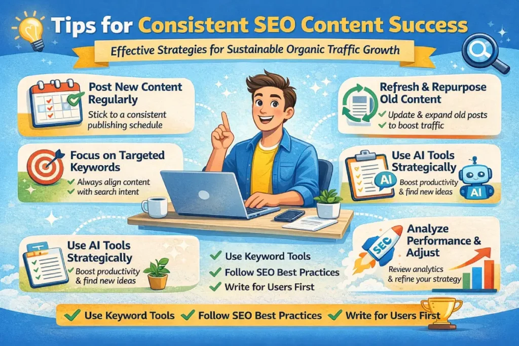 Tips for Consistent SEO Content Success