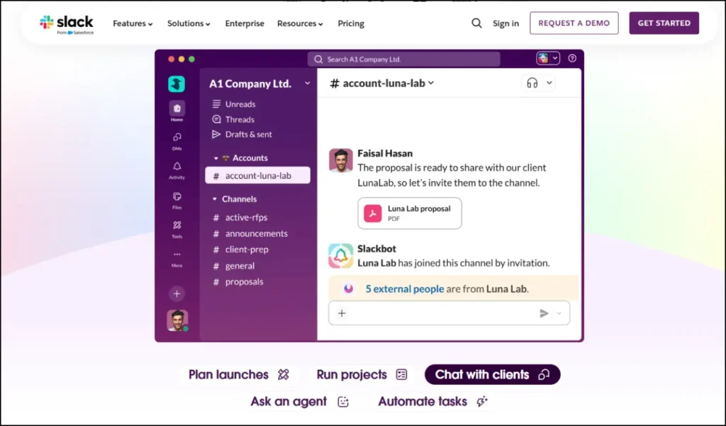 Slack | AI work platform and productivity tools