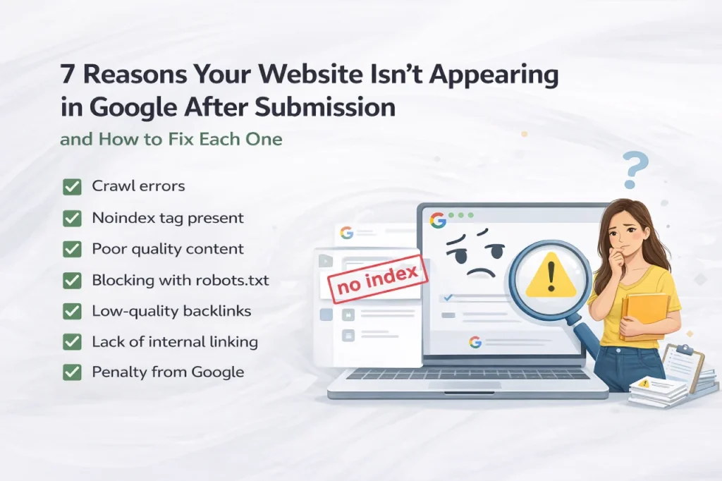 Why Your Website Is Not Indexed on Google – Troubleshooting Guide