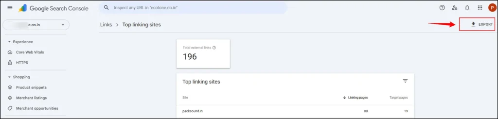 How To Find Backlinks In Google Search How to Export Your Backlink Data from GSC