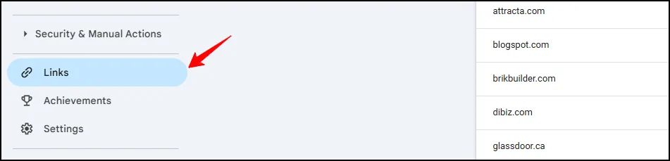 How To Find Backlinks In Google Search Navigate to the Links Report