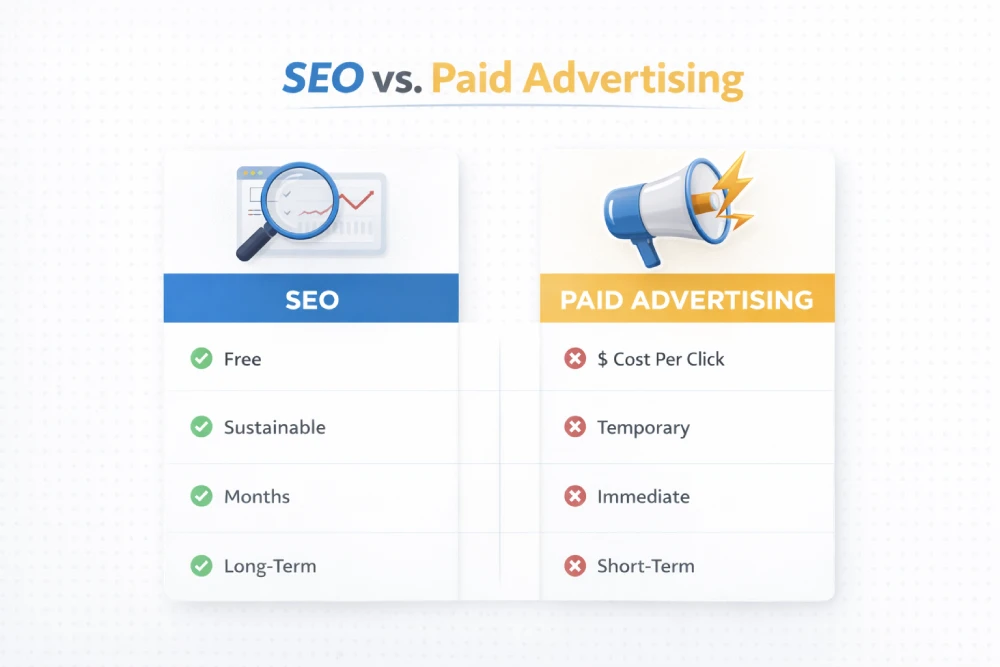SEO vs. Paid Advertising