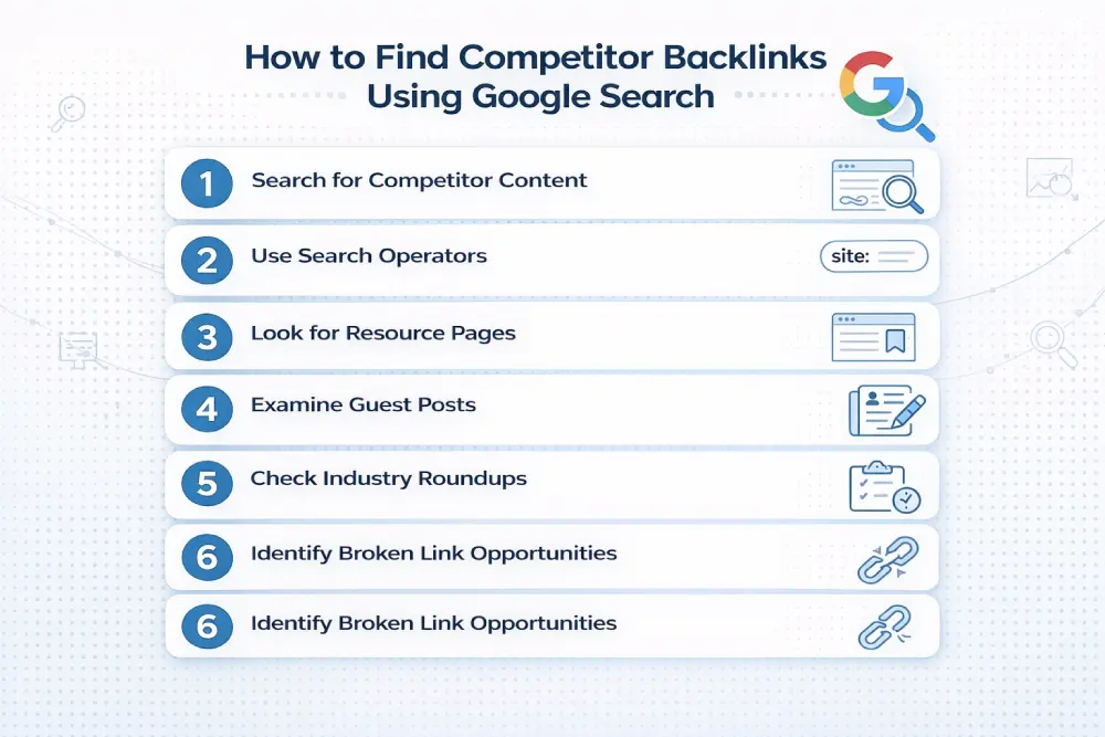 How To Find Backlinks In Google Search How to Find Competitor Backlinks Using Google Search