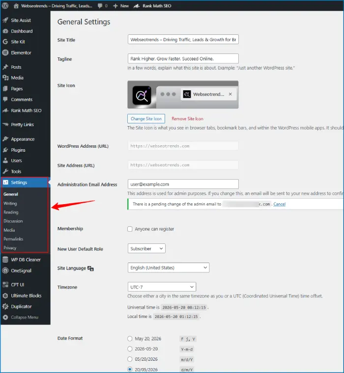 How to Create a WordPress Blog Configure WordPress Settings