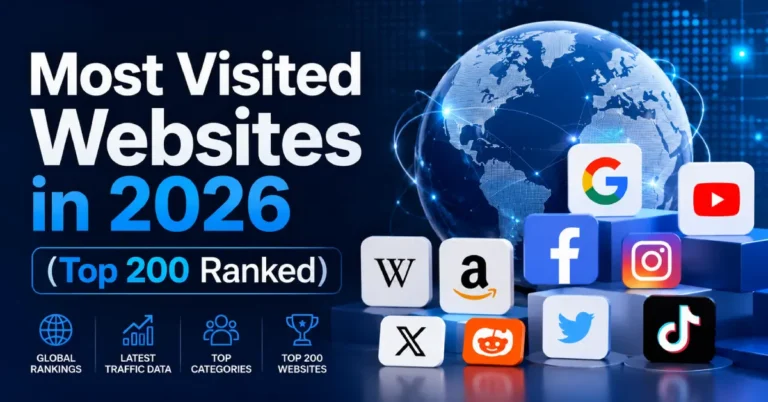 Most Visited Websites in 2026