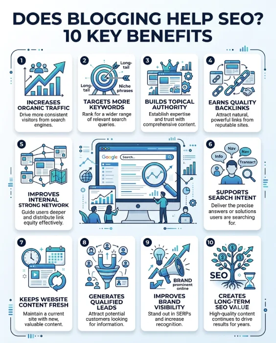 Does Blogging Help SEO Does Blogging Help SEO? 10 Key Benefits